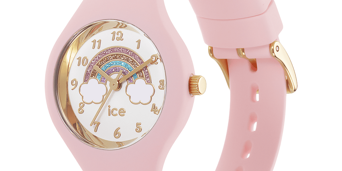 Kids ICE Fantasia 34 mm Rainbow Pink - The Little Green Bag Kids ICE Fantasia 34 mm Rainbow Pink - The Little Green Bag