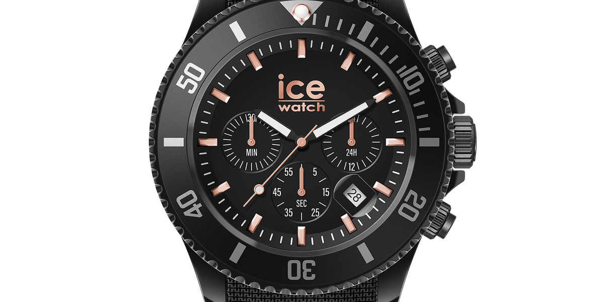 ICE chrono Black Rose-Gold • Ice-Watch