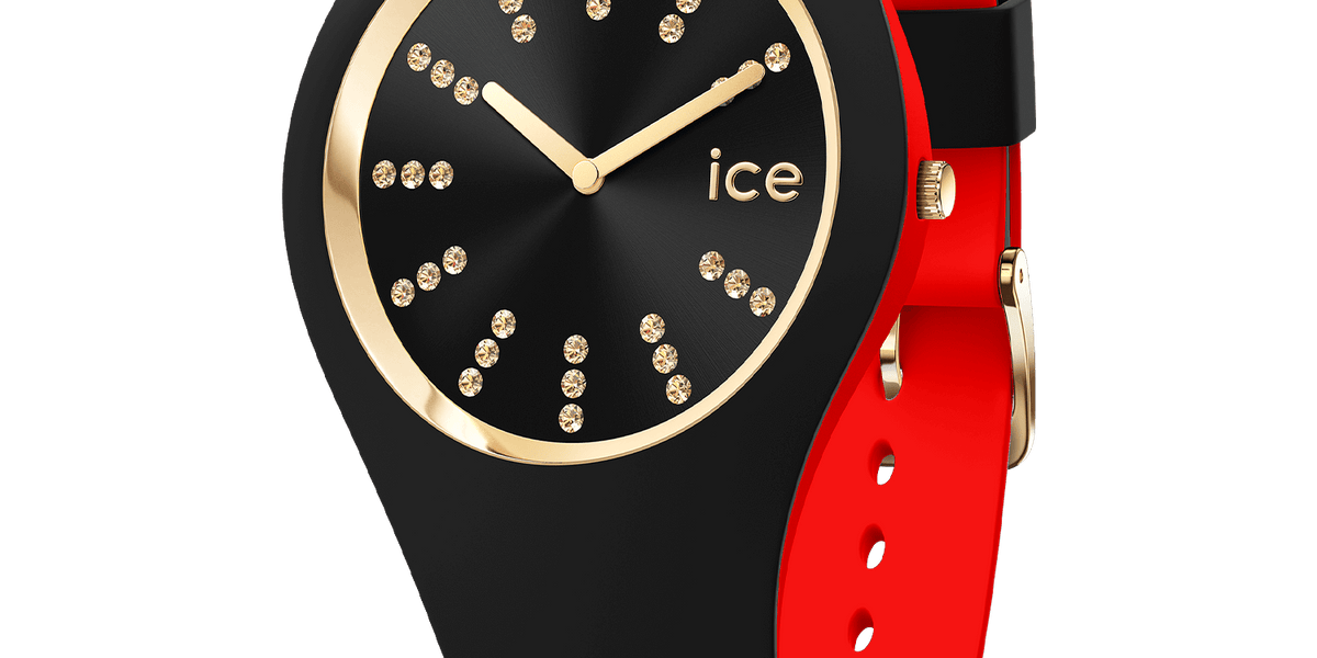 Ice watch 2025 rose gold black