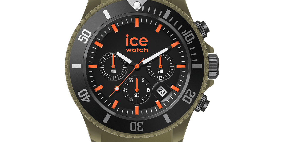 Ice watch orange and black discount