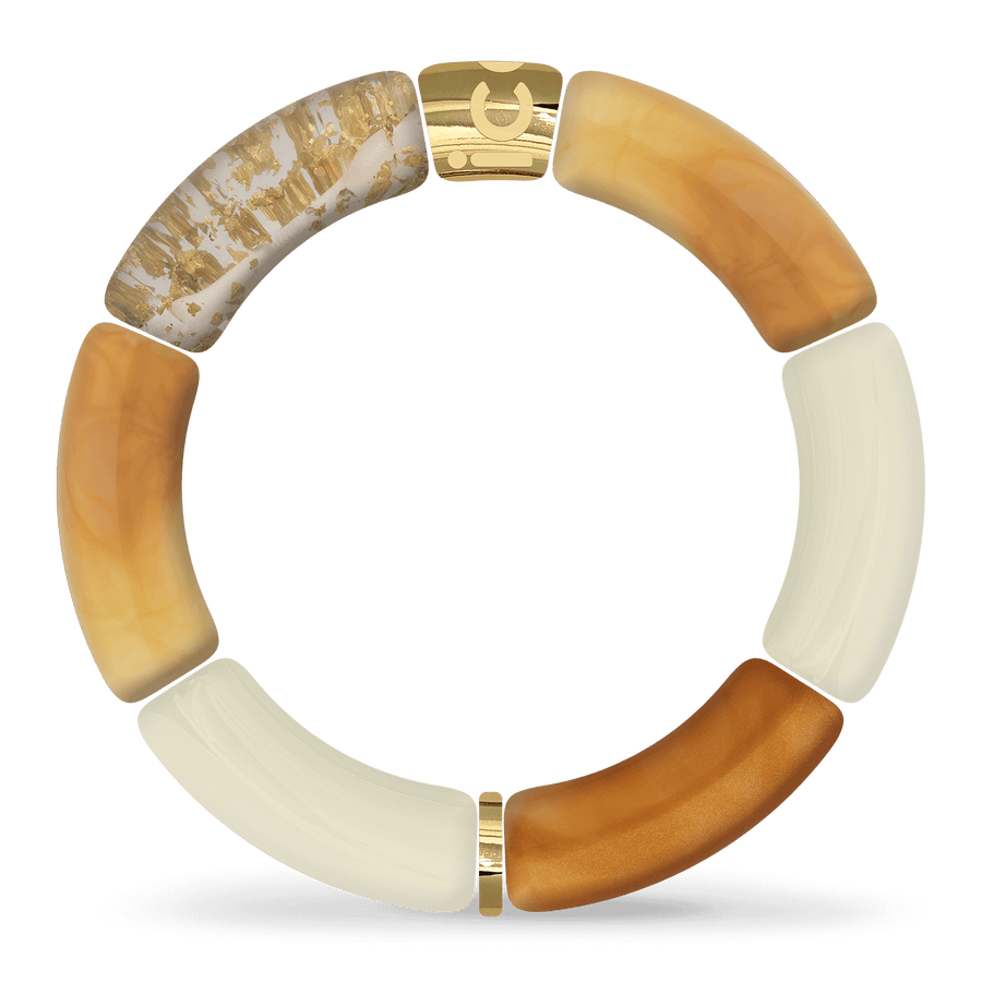 Pack Bella bracelet Brown & Orange