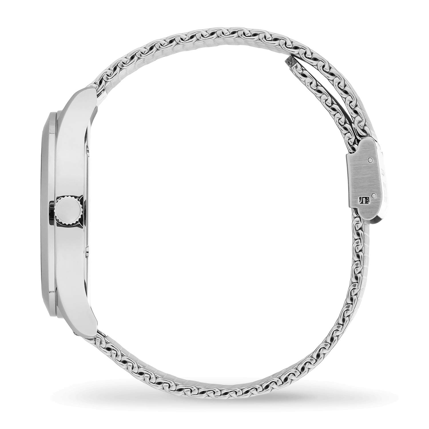 ICE-WATCH ICE Steel Solar - Orologio Da Uomo Con Bracciale In Metallo Medium (43 Mm) - Quadrante Blu Scuro E Oro Rosa - Alimentazione Solare
