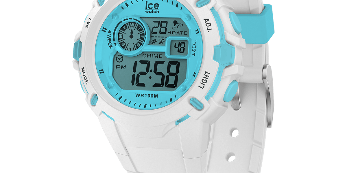 ICE digit explorer White Blue • Ice-Watch
