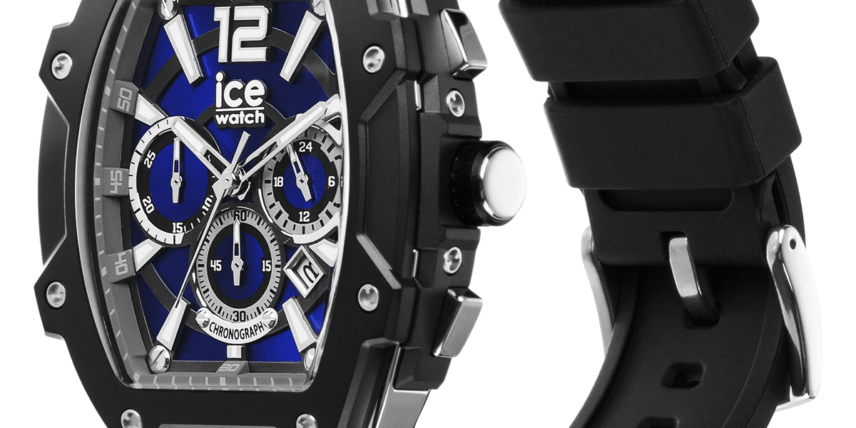 Ice watch black silver online