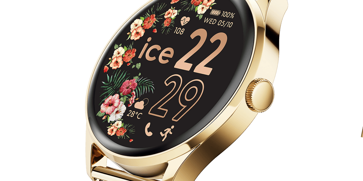Smartwatch ICE Smart 3.0 Gold Creme - 025115 Smartwatch ICE Smart 3.0 Gold Creme - 025115