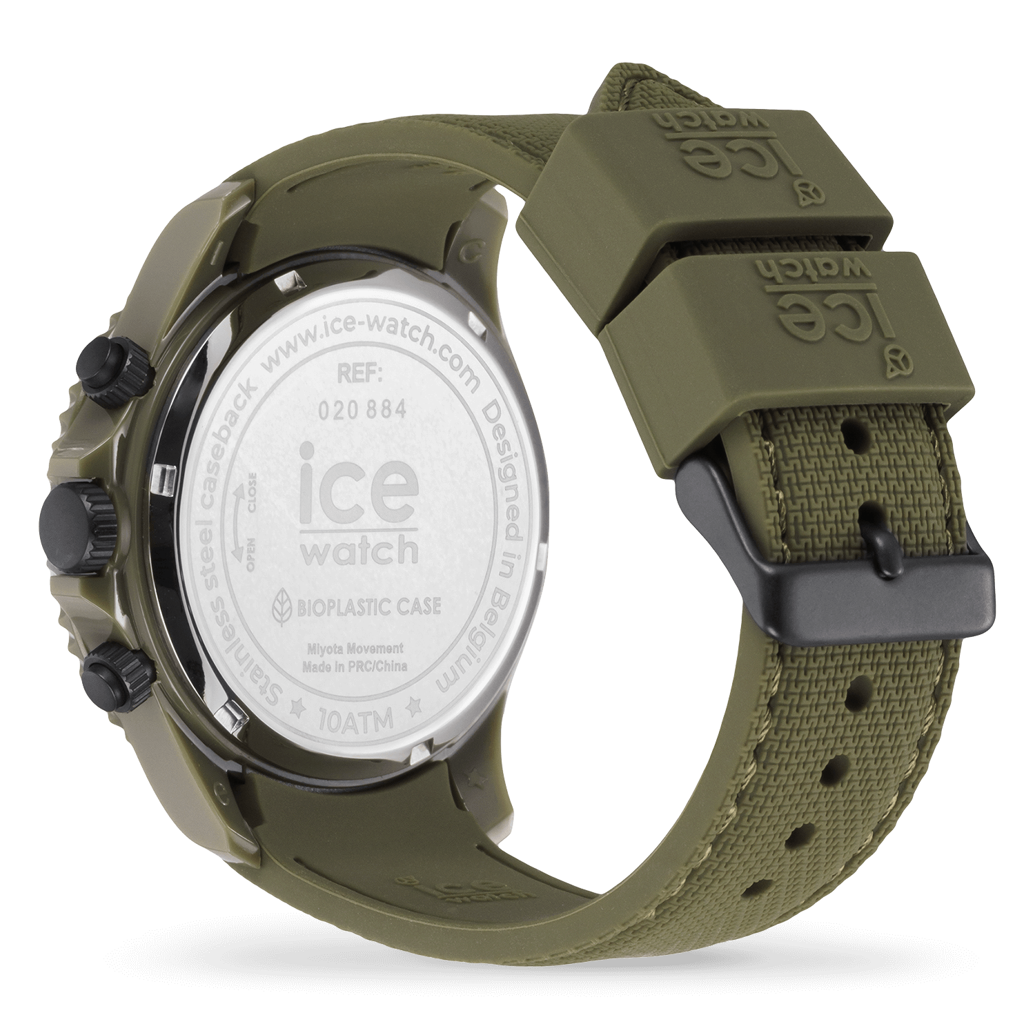 Ice-Watch ICE Khaki Orange chrono •