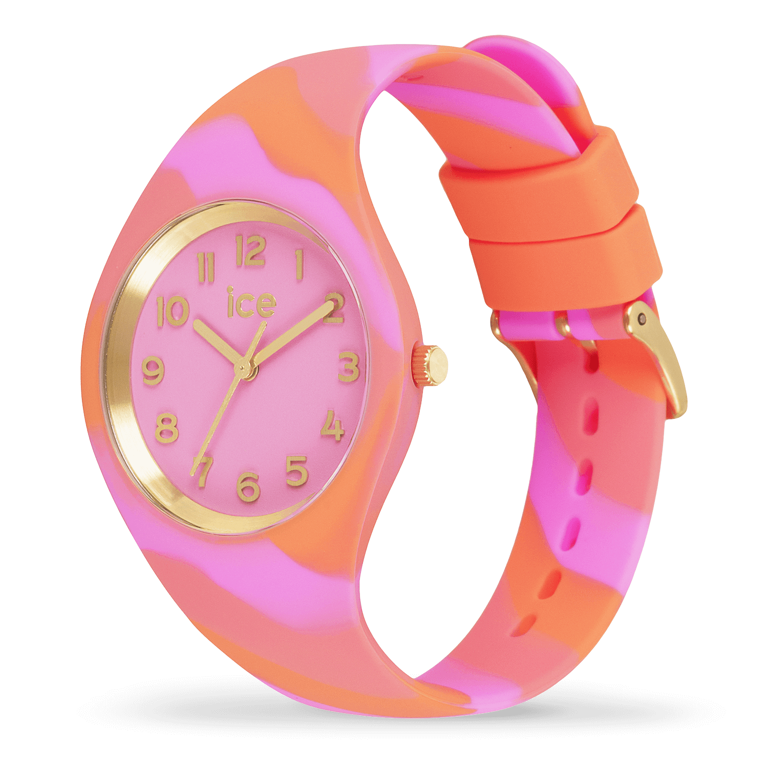 ICE tie and dye Coral Ice Watch