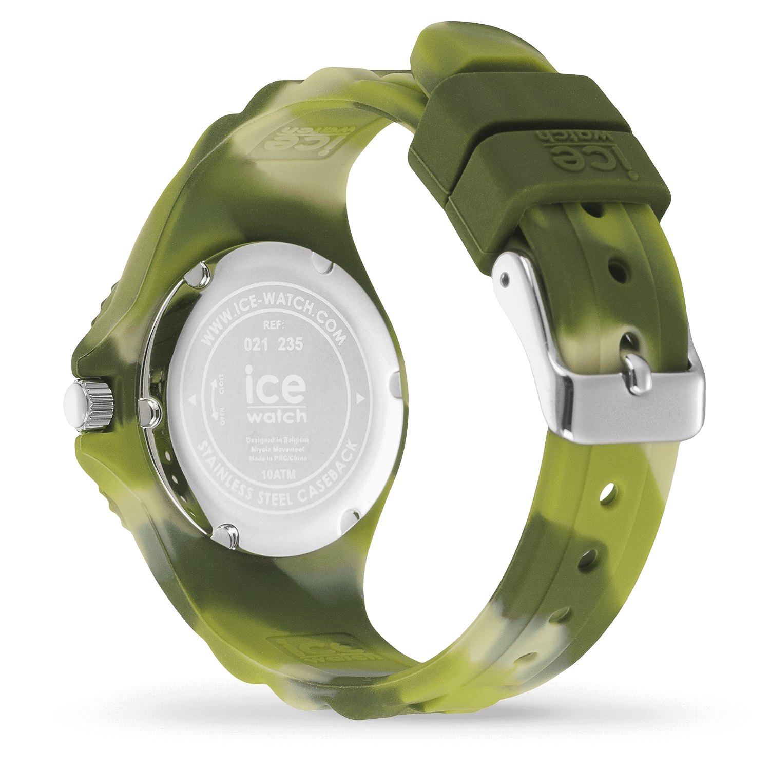 and • Shades ICE Green Ice-Watch tie dye