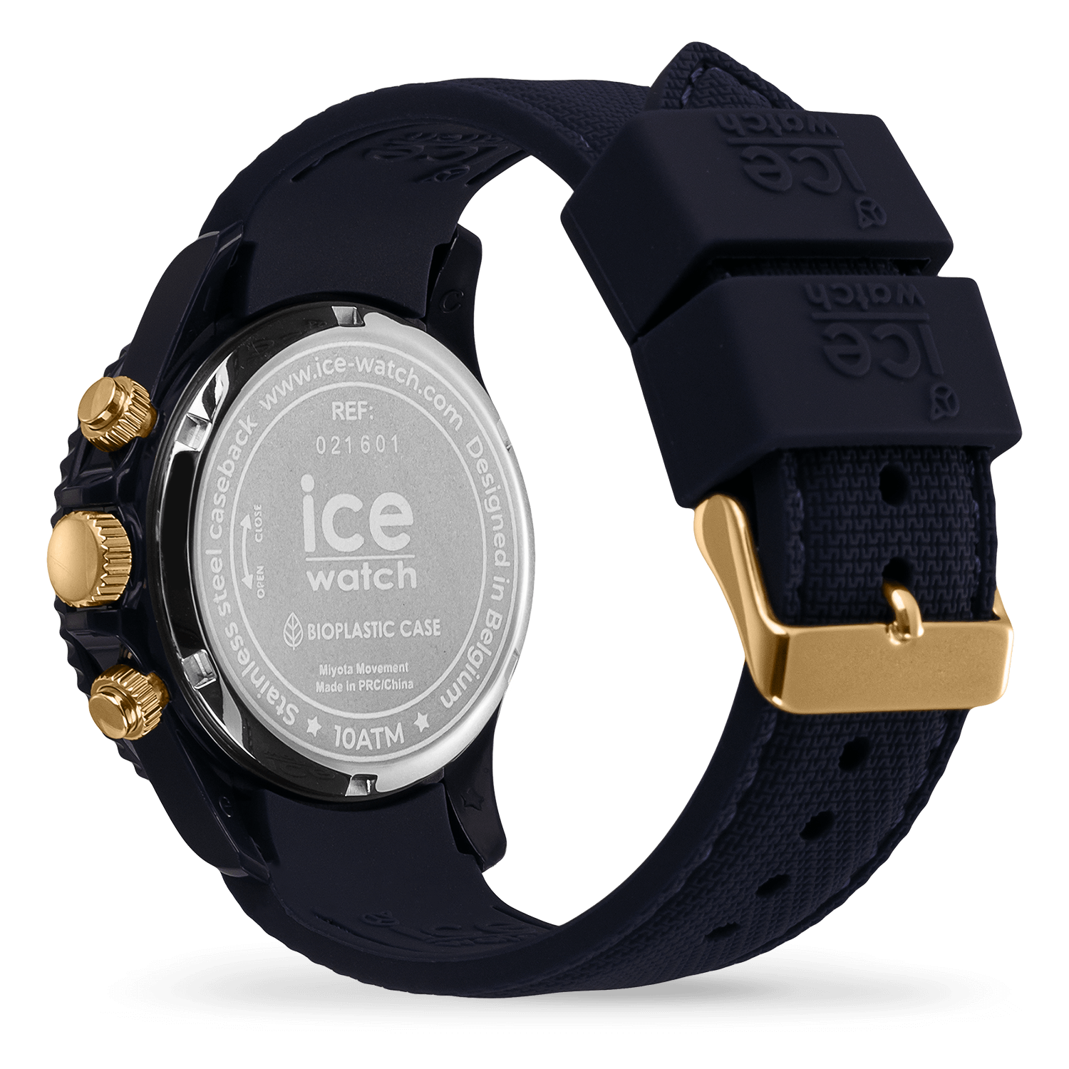 ICE chrono Dark Blue Gold • Ice-Watch