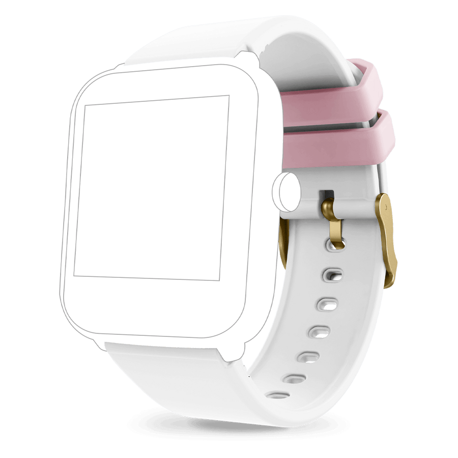 Montre junior Ice Watch connectée Ice Smart One Modèle Blanc et Rose