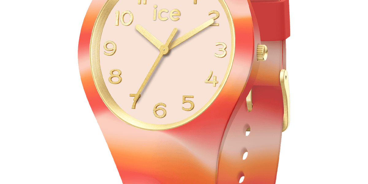 Ice-Watch - ICE tie and dye Sunrise - Reloj rosa para Mujer con Correa de polyamide - 022597 Extra small (28mm