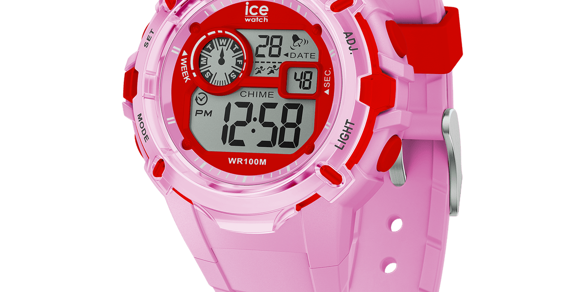 Pink Digit Watch ICE digit explorer Lovely Pink • Ice-Watch