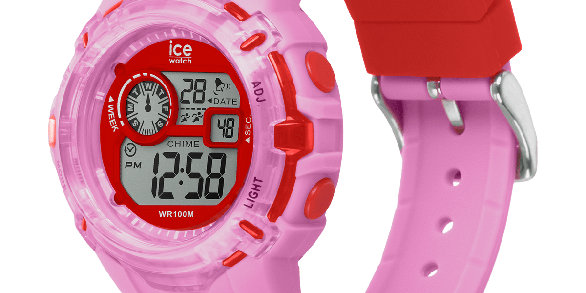 Pink Digit Watch ICE digit explorer Lovely Pink • Ice-Watch