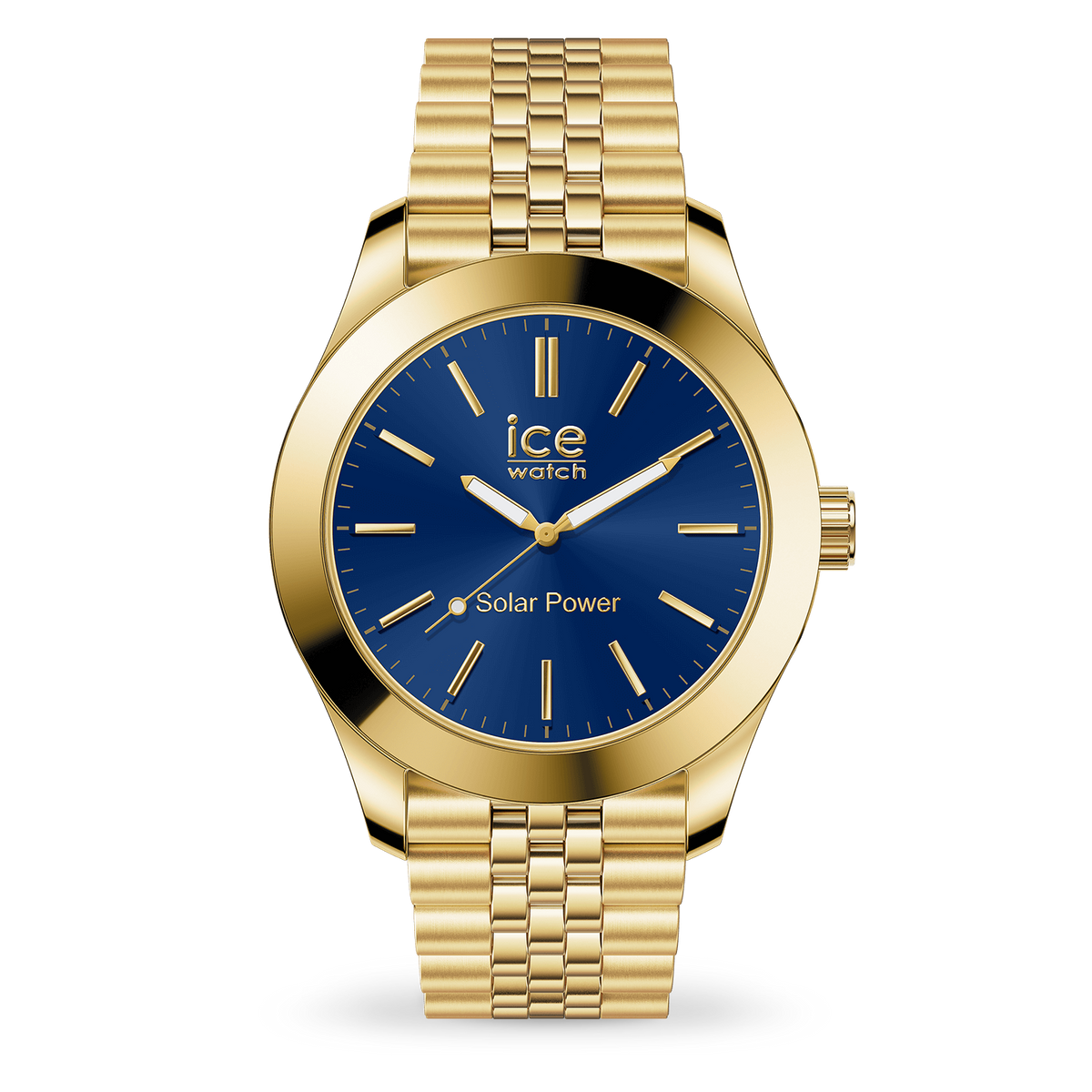 Ice Steel Color ICE steel solar Gold Blue • Ice-Watch