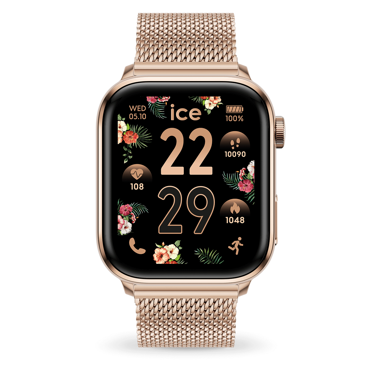 Ice Watch Damenuhr RosÃ©gold Smartwatch Ice Watch Damenuhr Gold