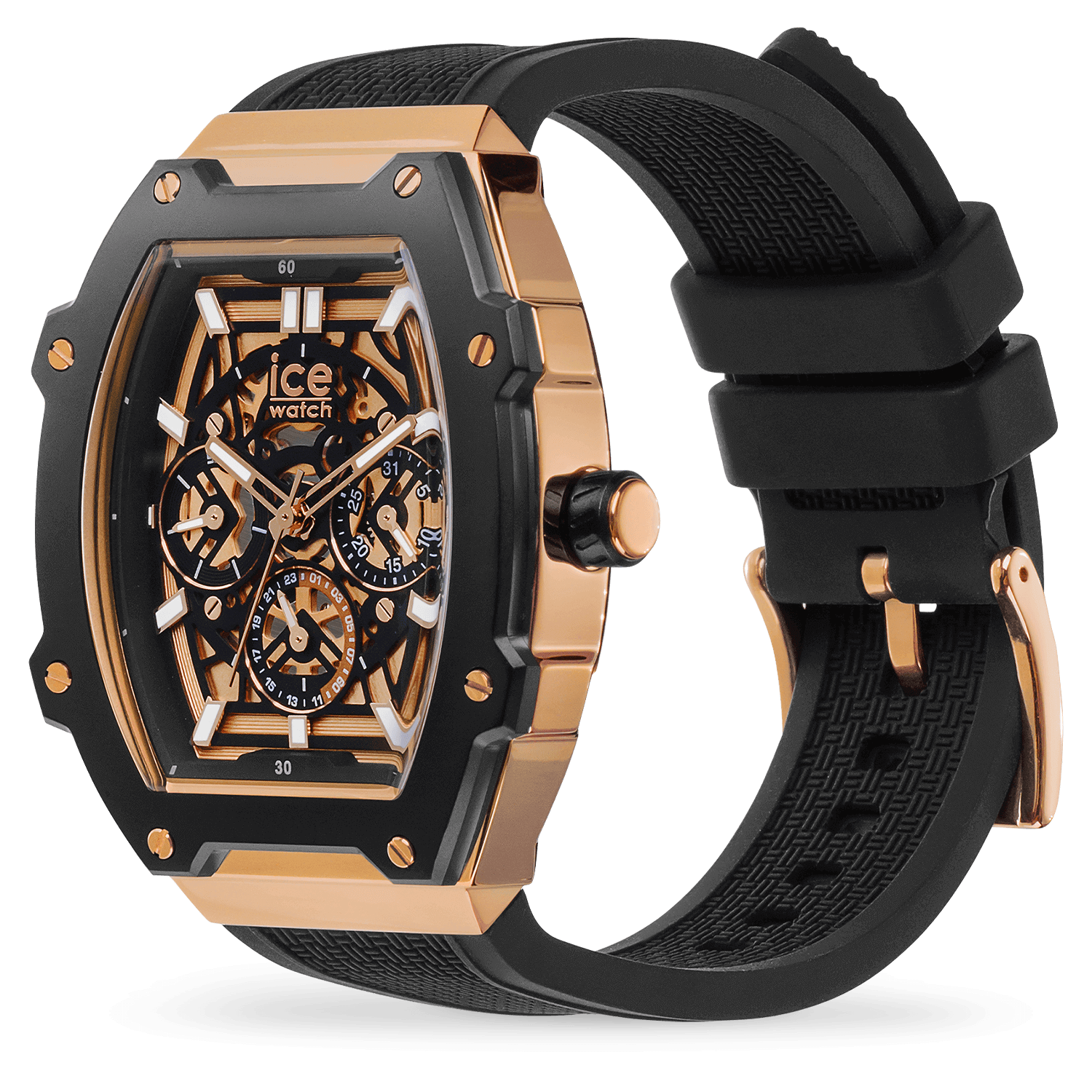 ICE boliday Black Rose Gold Ice Watch