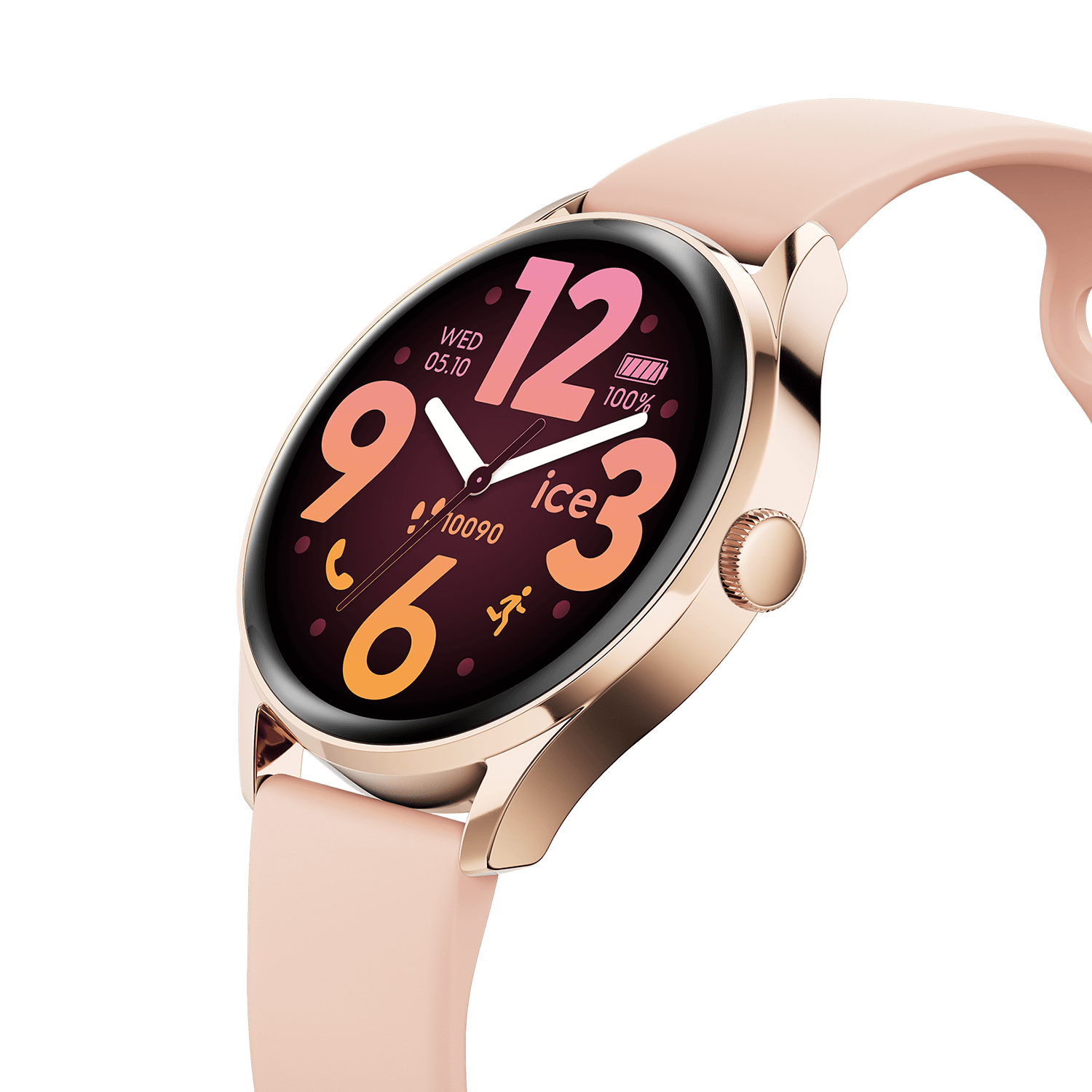 ICE-WATCH Ice smart 2.0: Elegante Roségold-Smartwatch für ICE-WATCH Ice smart 2.0: Elegante Roségold-Smartwatch für
