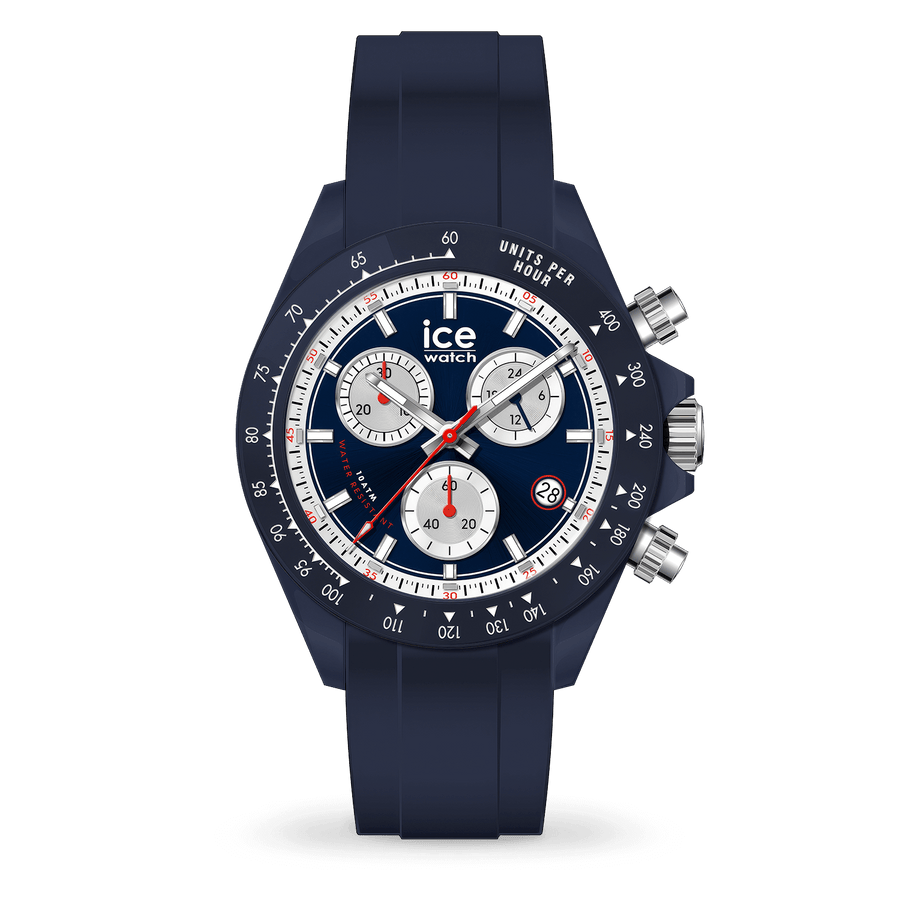Ice-Watch - ICE generation Dark blue - Blauw herenhorloge met siliconen armband - 019875 (Large Ice-Watch - ICE generation Dark blue - Blauw herenhorloge met siliconen armband - 019875 (Large
