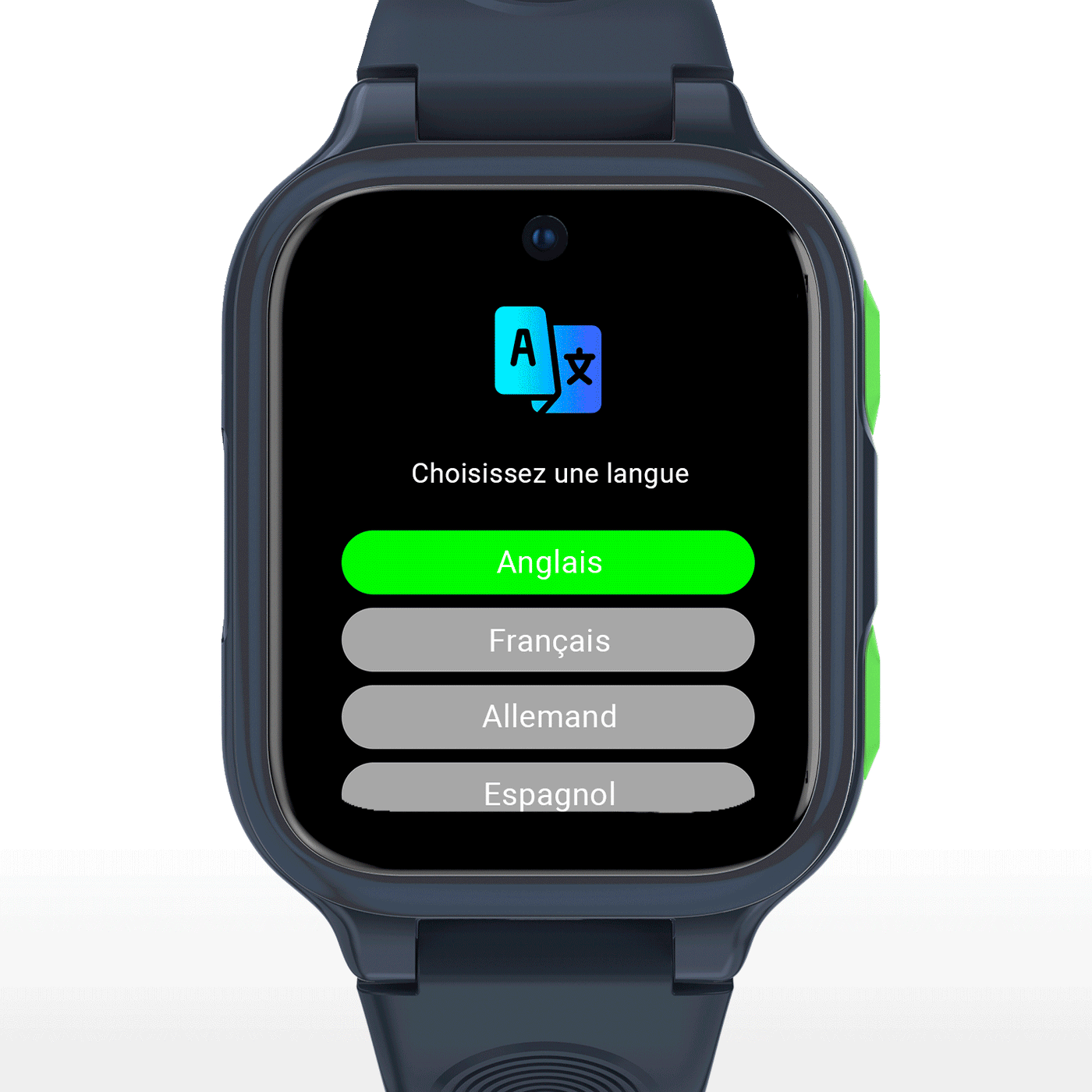 3. Séquence de démarrage sur la montre