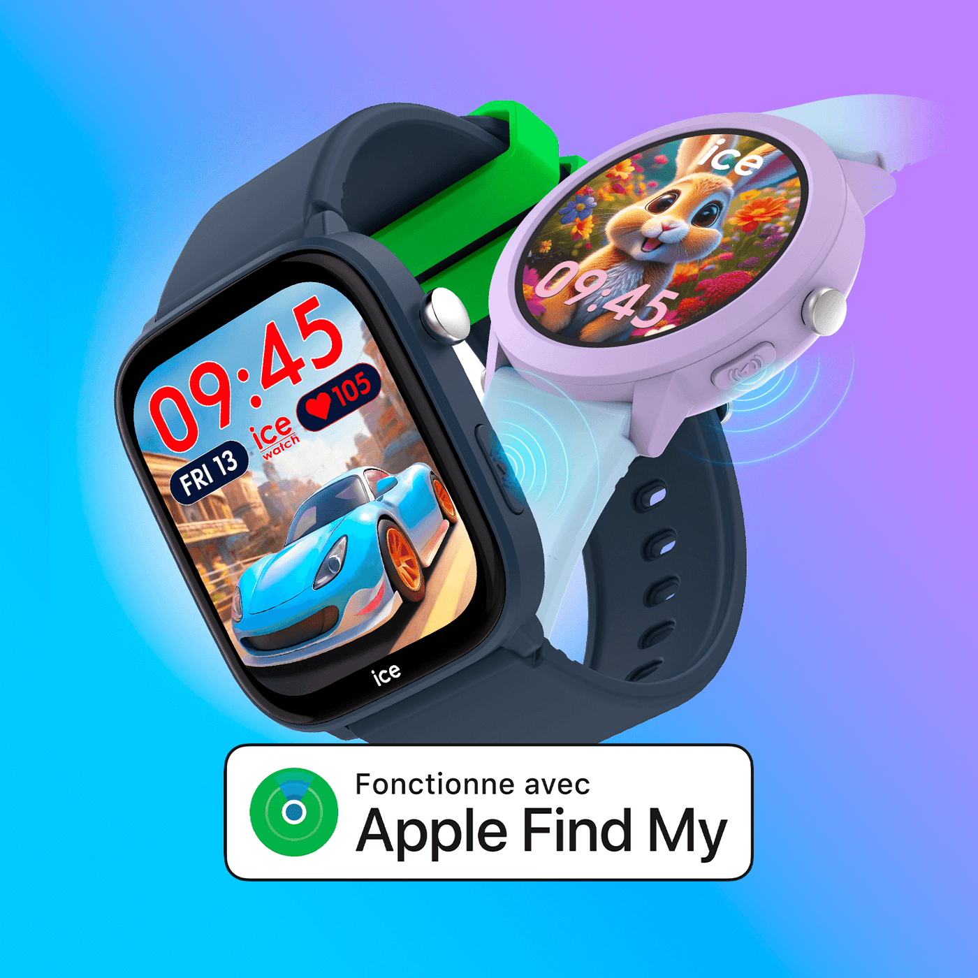 Montres géolocalisables