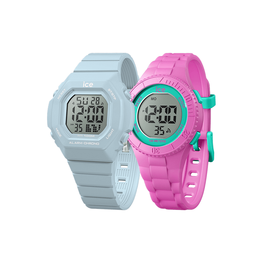 Montre connectée enfant s ice watch smart junior silicone bleu - juniors -  edora