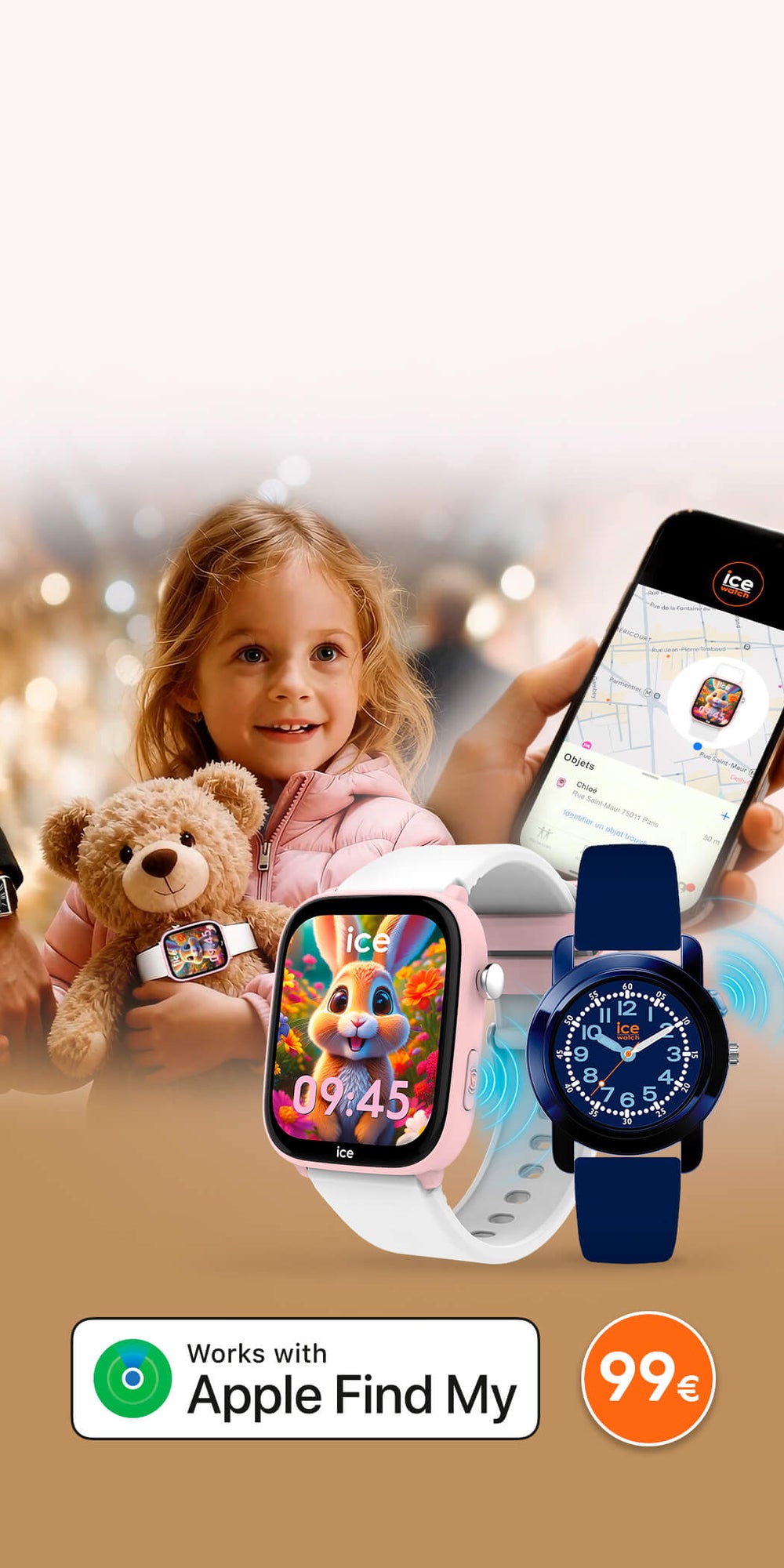 ¡Reloj con [geolocalización] sin suscripción!