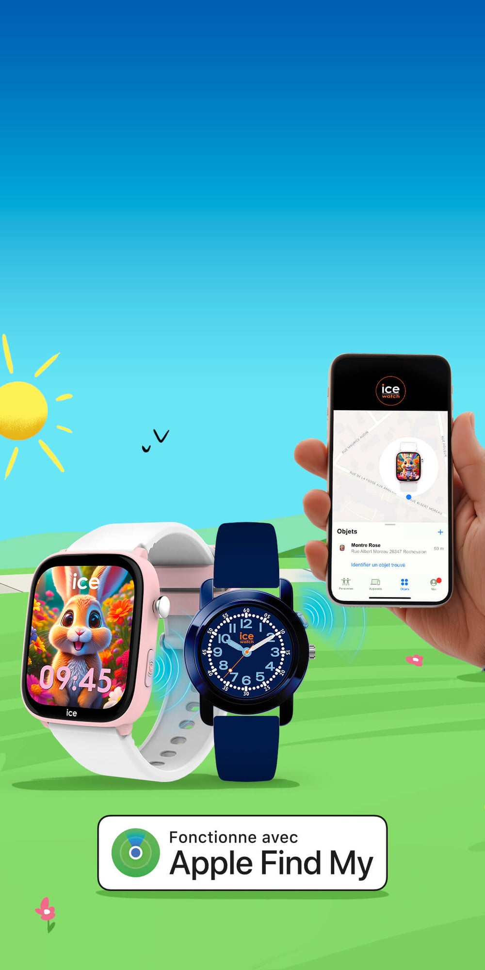 Montre [géolocalisable] sans abonnement !